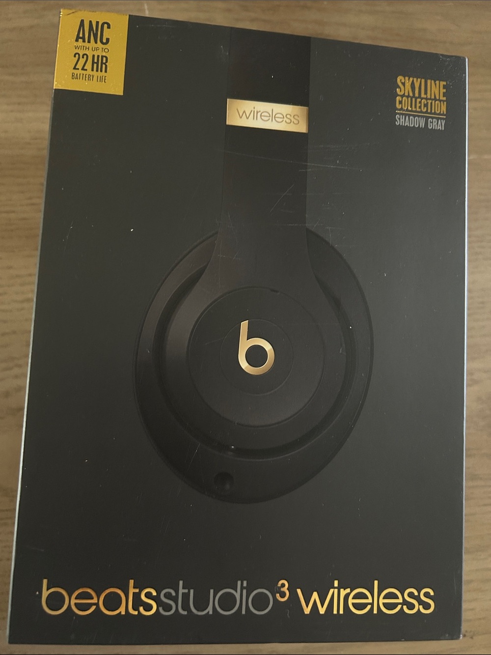 Beats Studio3 Wireless Headphones skyline collection Shadow Gray gold